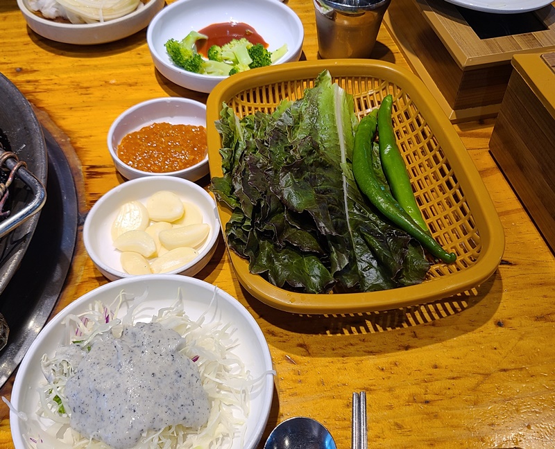 쌈채소-샐러드-브로콜리