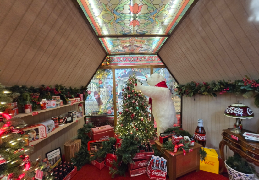 코카콜라 크리스마스 빌리지1