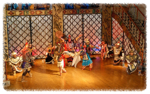 투멘에크 전통 공연장