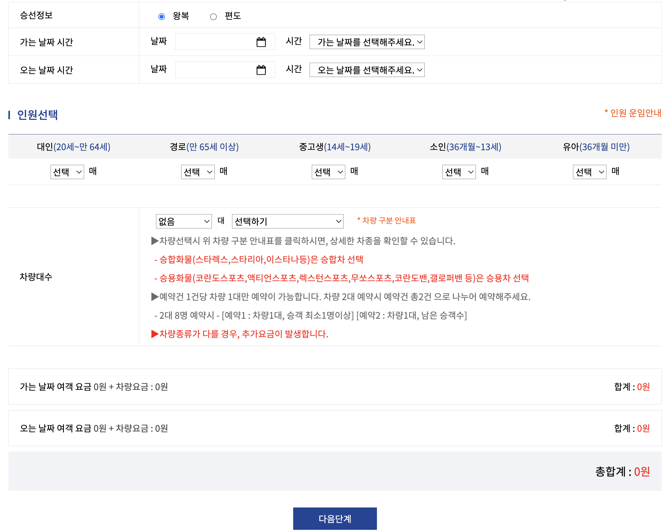 삼덕항-욕지도 운항 배 예약