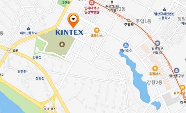 코베 베이비페어 킨텍스 2025 8월 지도