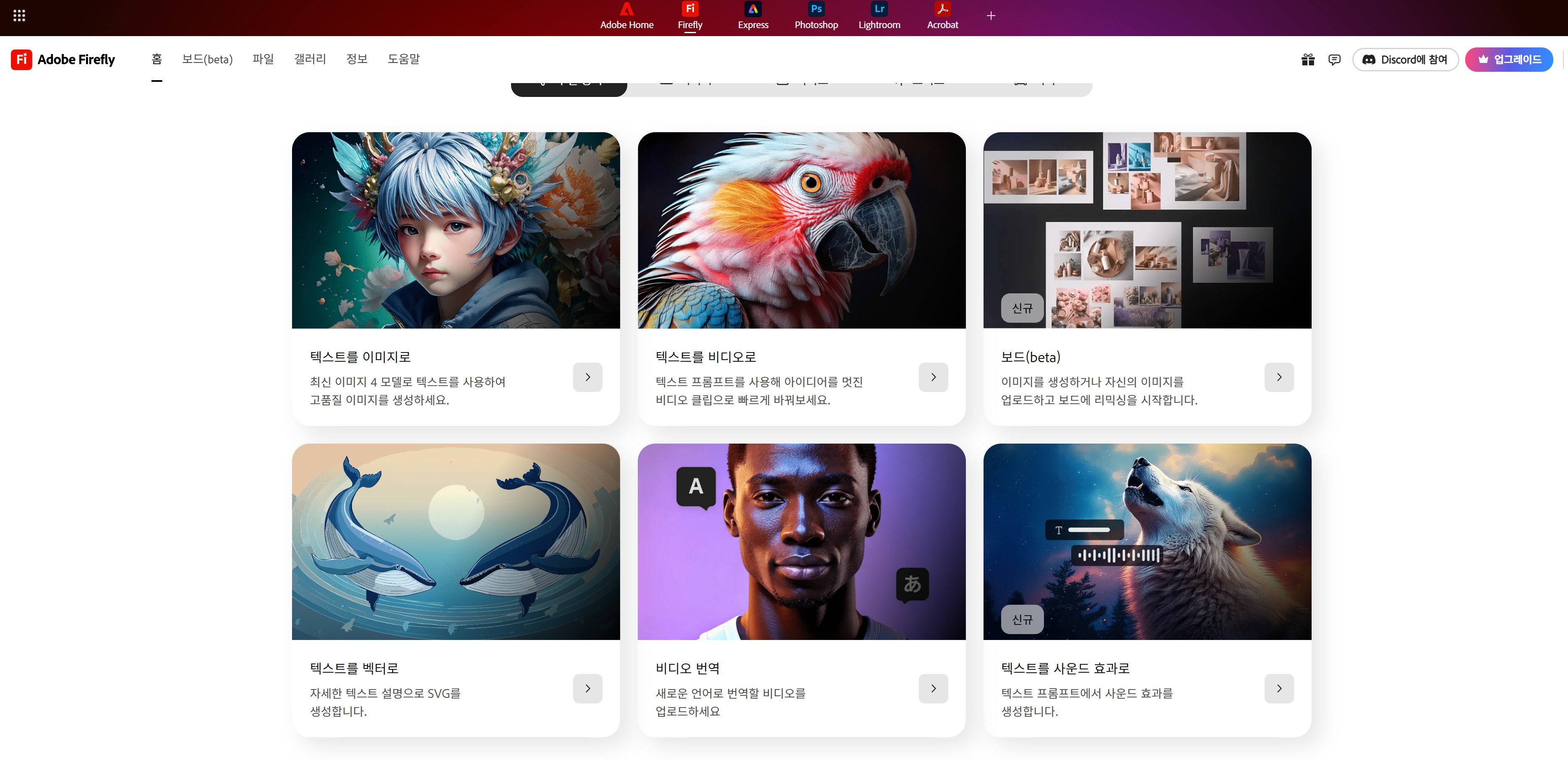 전문가용 AI 이미지 합성 도구들 - Adobe Firefly