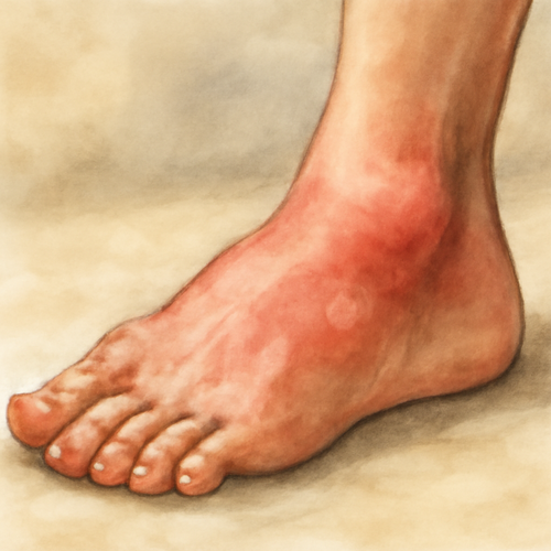 50대-발목-류마티스