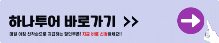 숙박 세일 페스타 하나투어