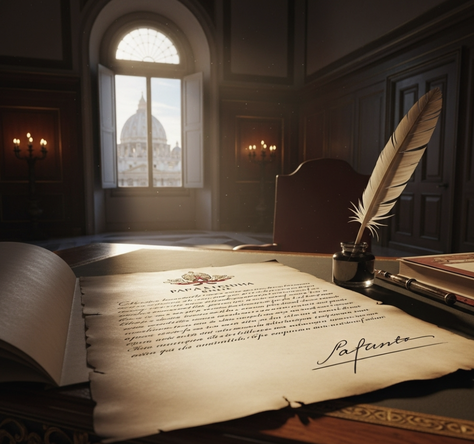 교황 레오 14세 성심당 축복