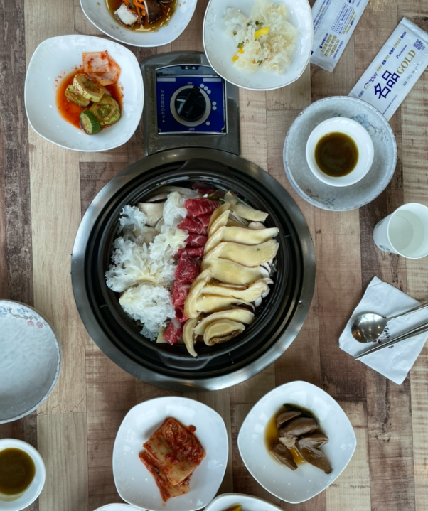 송이버섯전문점한상