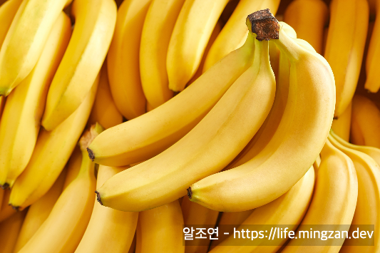 눈밑떨림과 바나나의 상관관계