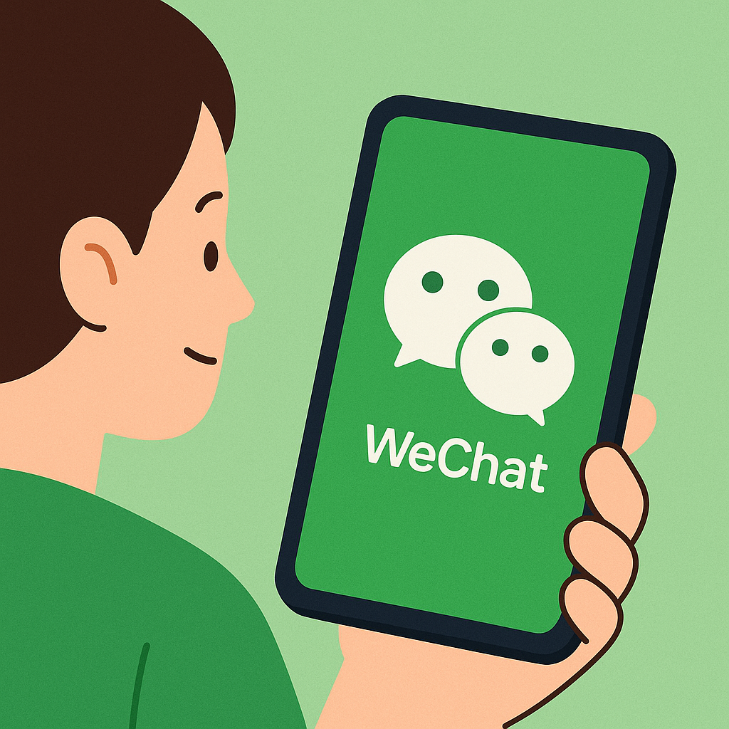 위챗 사용법
