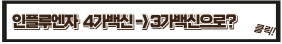 인플루엔자 백신에 대해서 알아보자.