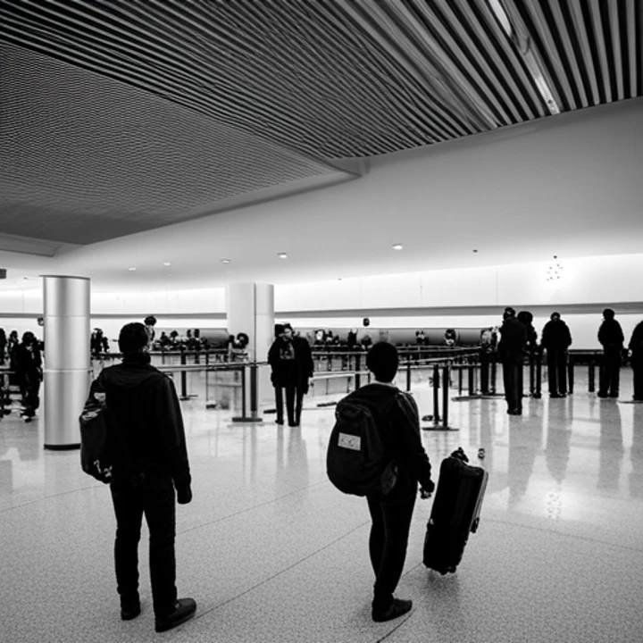 LAX 공항 입국심사 세컨더리
