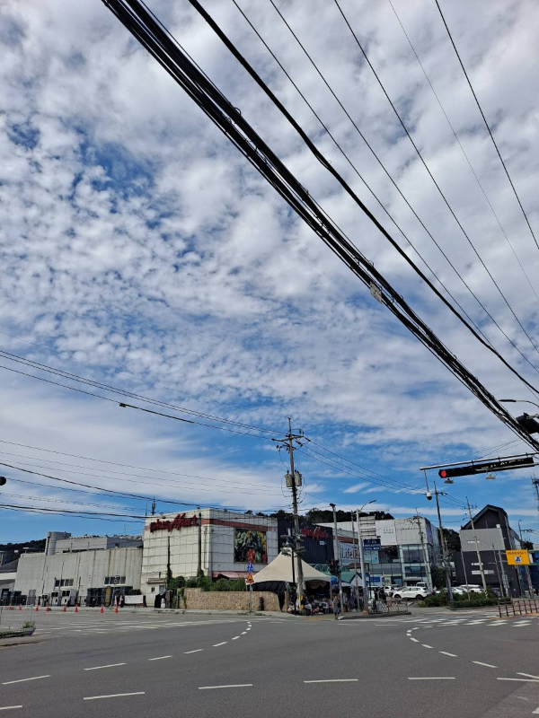 강화의 가을하늘