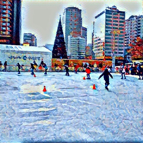 서울광장 스케이트장(Seoul Plaza Skating Rink)