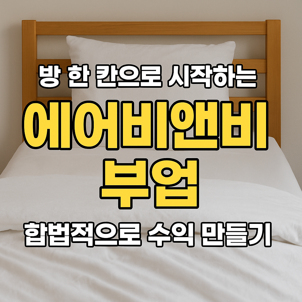 방한칸으로 시작하는 에어비앤비 부업_Airbnb side job