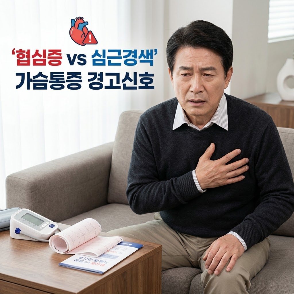 협심증과 심근경색의 차이 이해하기: 가슴 통증, 그냥 넘기면 안 되는 이유