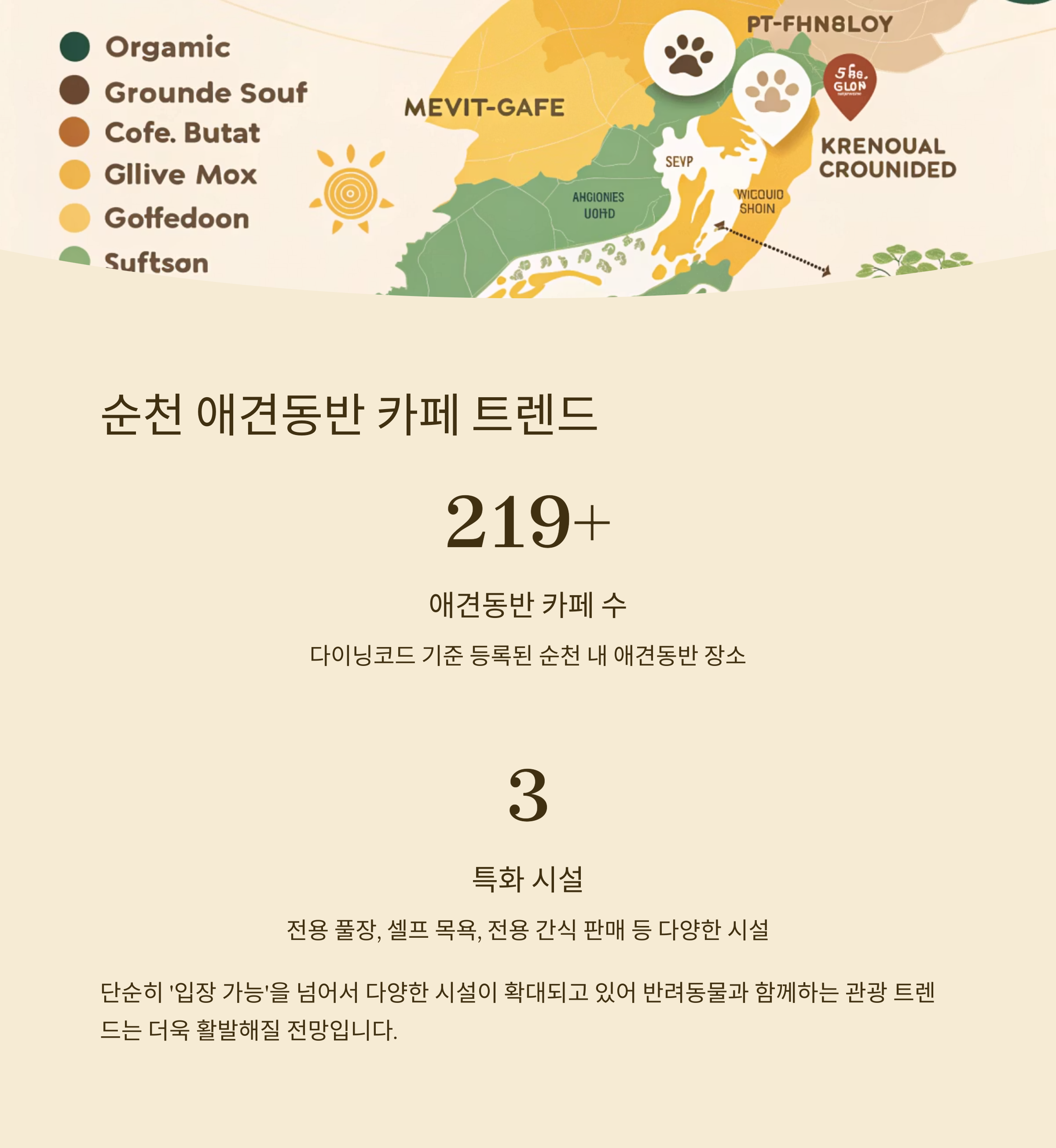 순천 애견동반 카페 트렌드