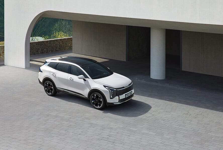 스포티지 항공샷