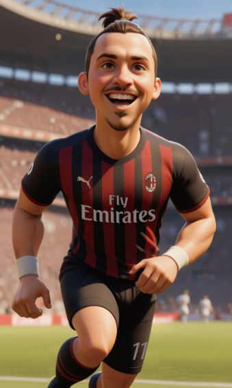 즐라탄 이브라히모비치 ai