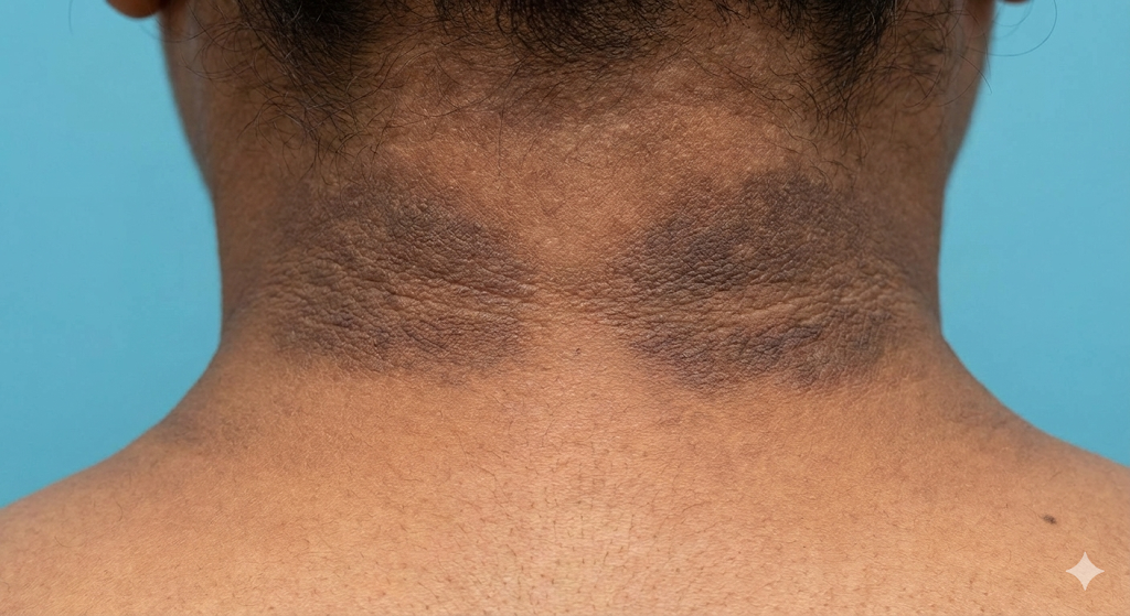 흑색 가시 세포증 사진