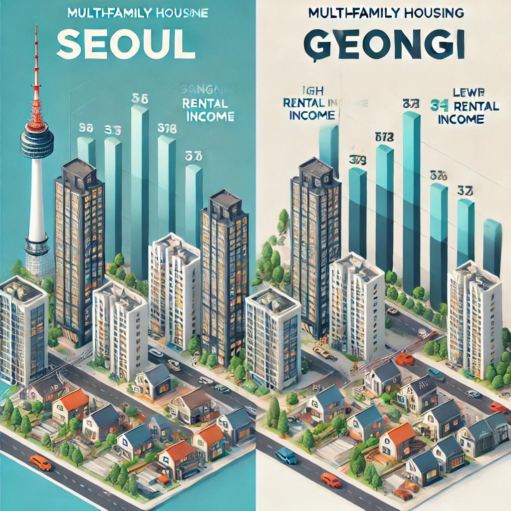 서울 vs 수도권 다가구 주택