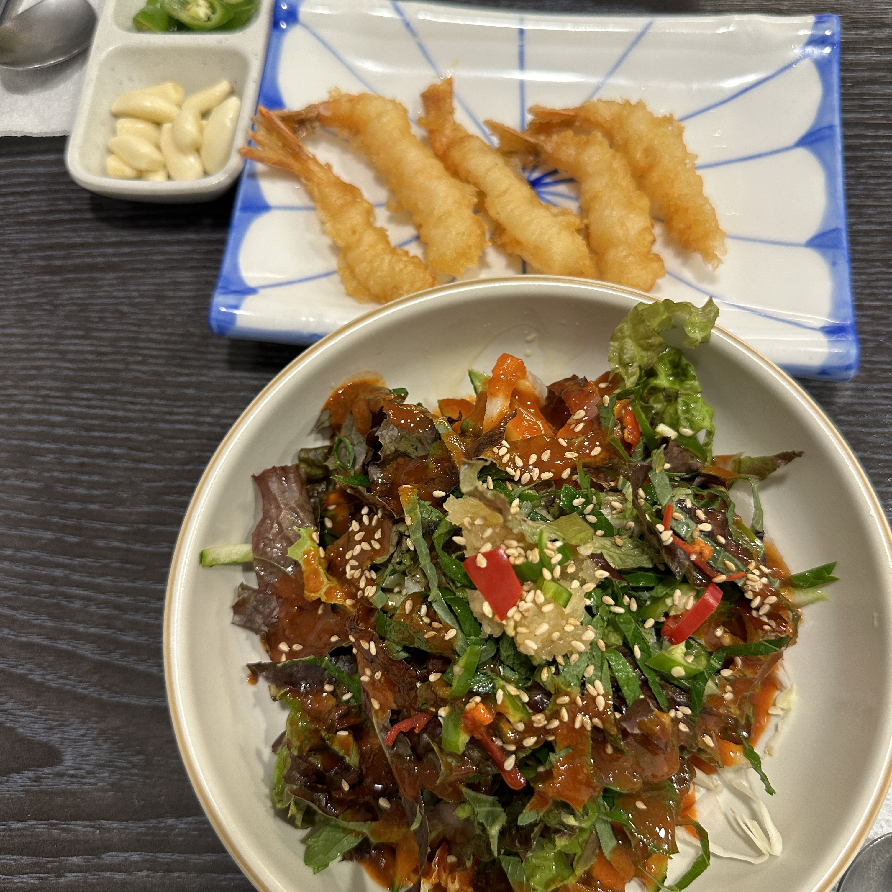 참물회_기본안주