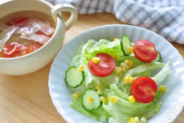방울토마토 자르는법 샐러드