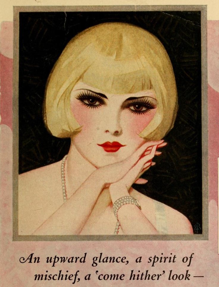 플래퍼 룩의 스타일