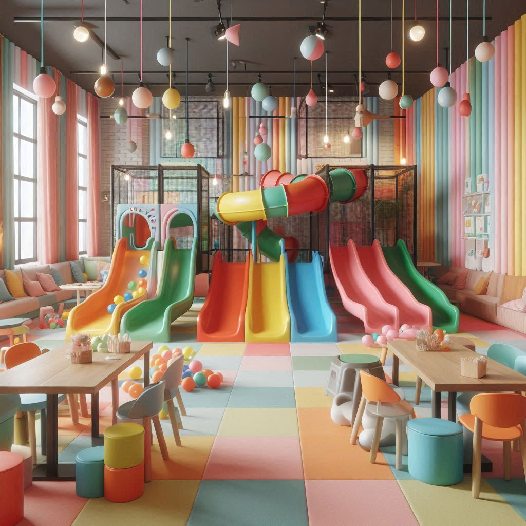 키즈카페 배경