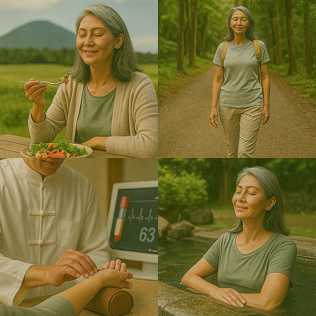 제주 중년 힐링 건강코스 (걷기길, 한방센터, 자연요법)