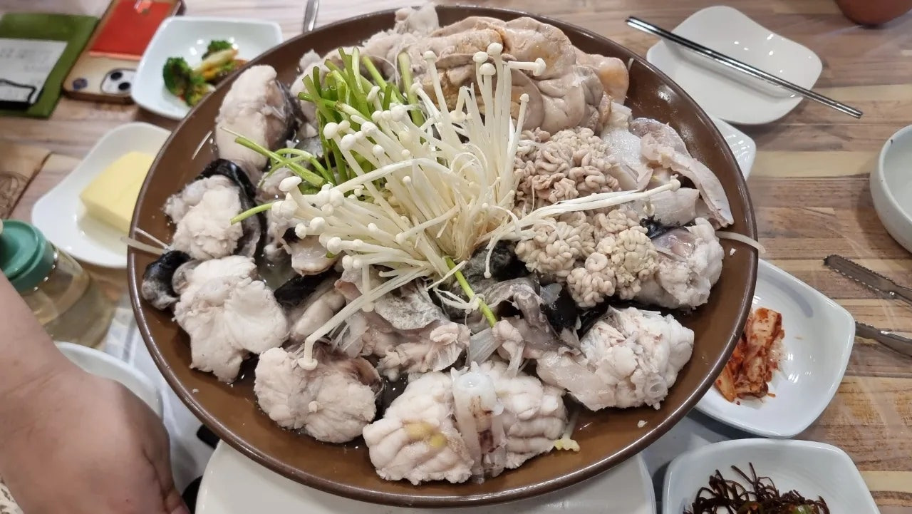 대왕암아구찜 아구수육