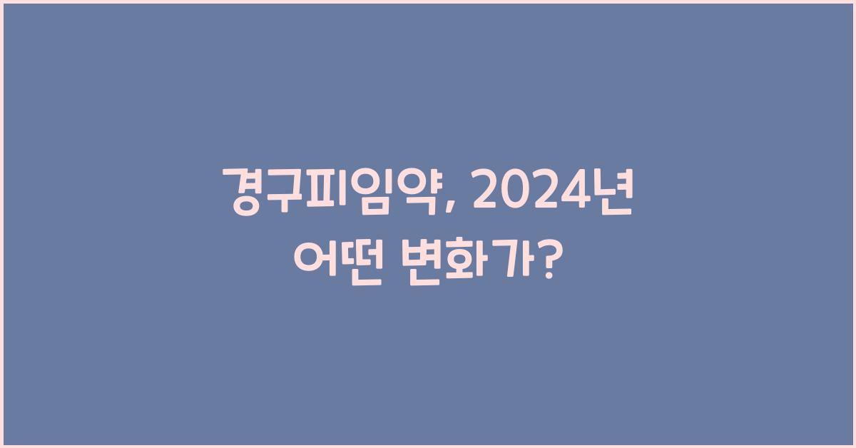 경구피임약