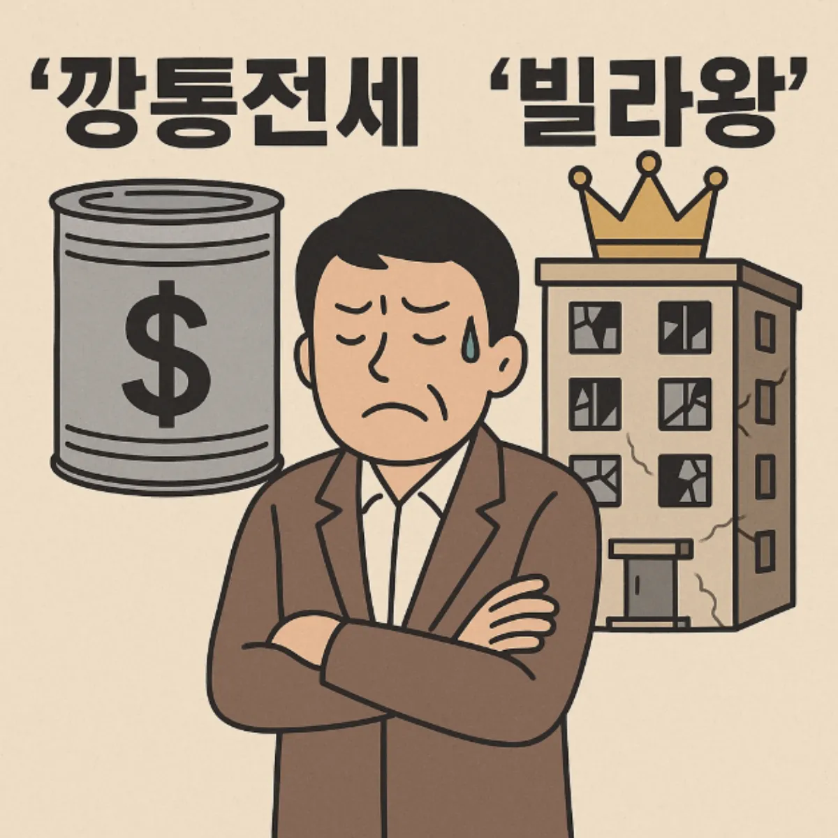 전세 사기, 깡통전세, 빌라왕