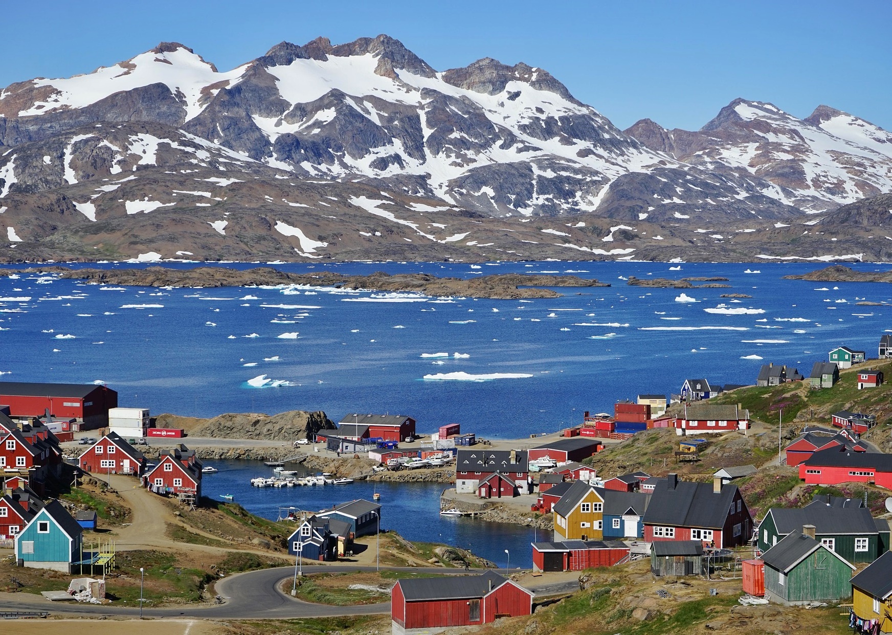 살기 힘든 그린란드 강대국들이 탐내는! '기회의 땅' 중심지로 부상