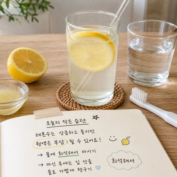 레몬즙 효능