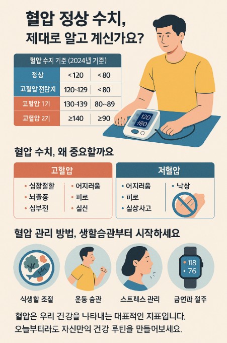 혈압 수치, 증상