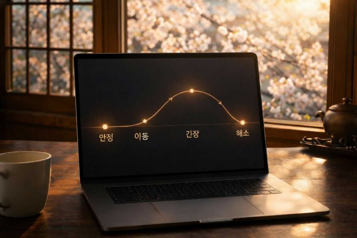 같은 코드라도 타이밍에 따라 감정이 달라집니다