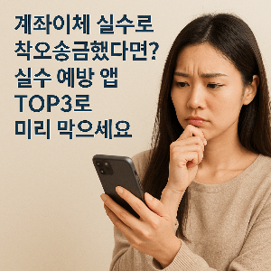 계좌이체 실수로 착오송금했다면?