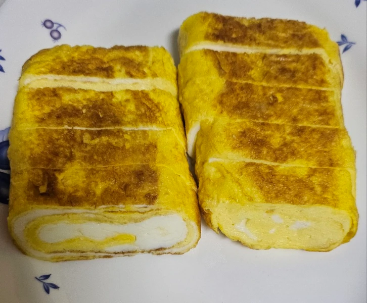 계란말이 완성