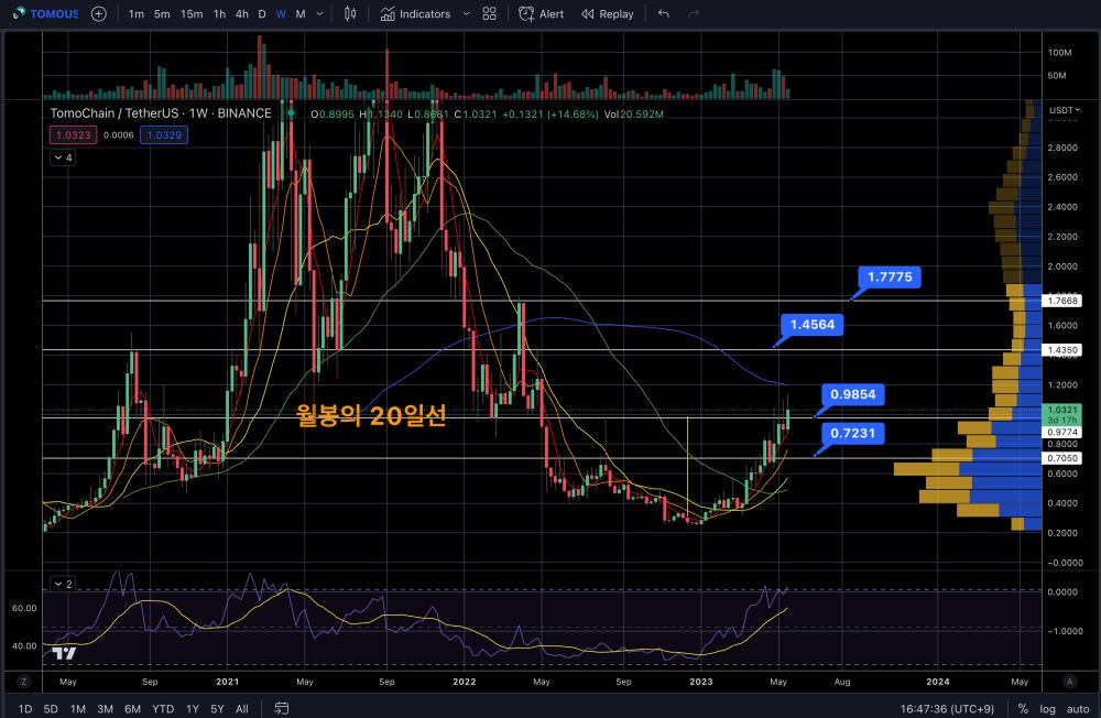 토모체인 시황분석