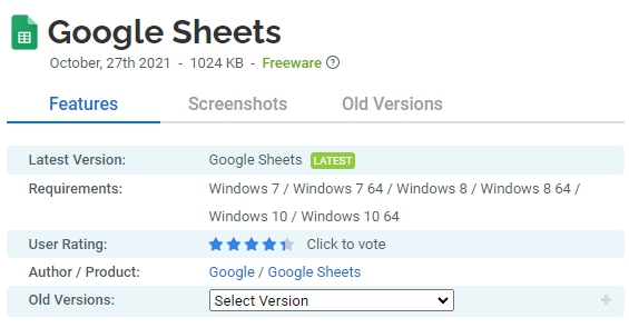 Google-Sheets
