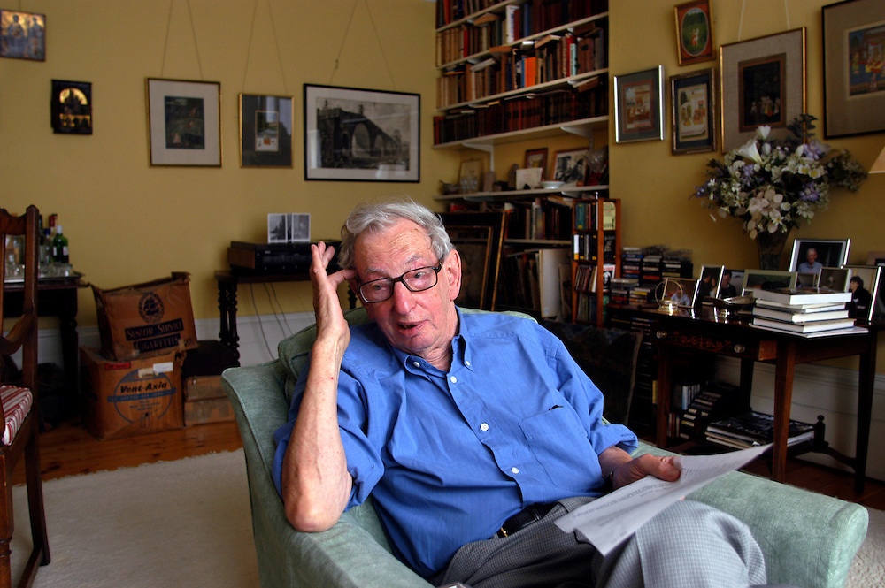 Eric Hobsbawm, Copyright Steve Forrest/Workers' Photos