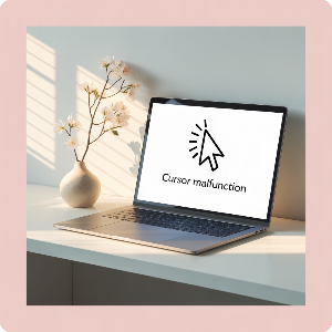 노트북 마우스 커서 멈춤&middot;이상 작동시 해결방법 이미지
