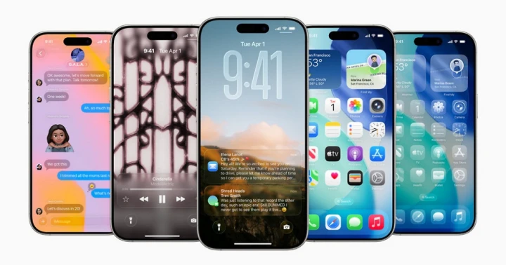 iOS 26 홈화면 UI 변화