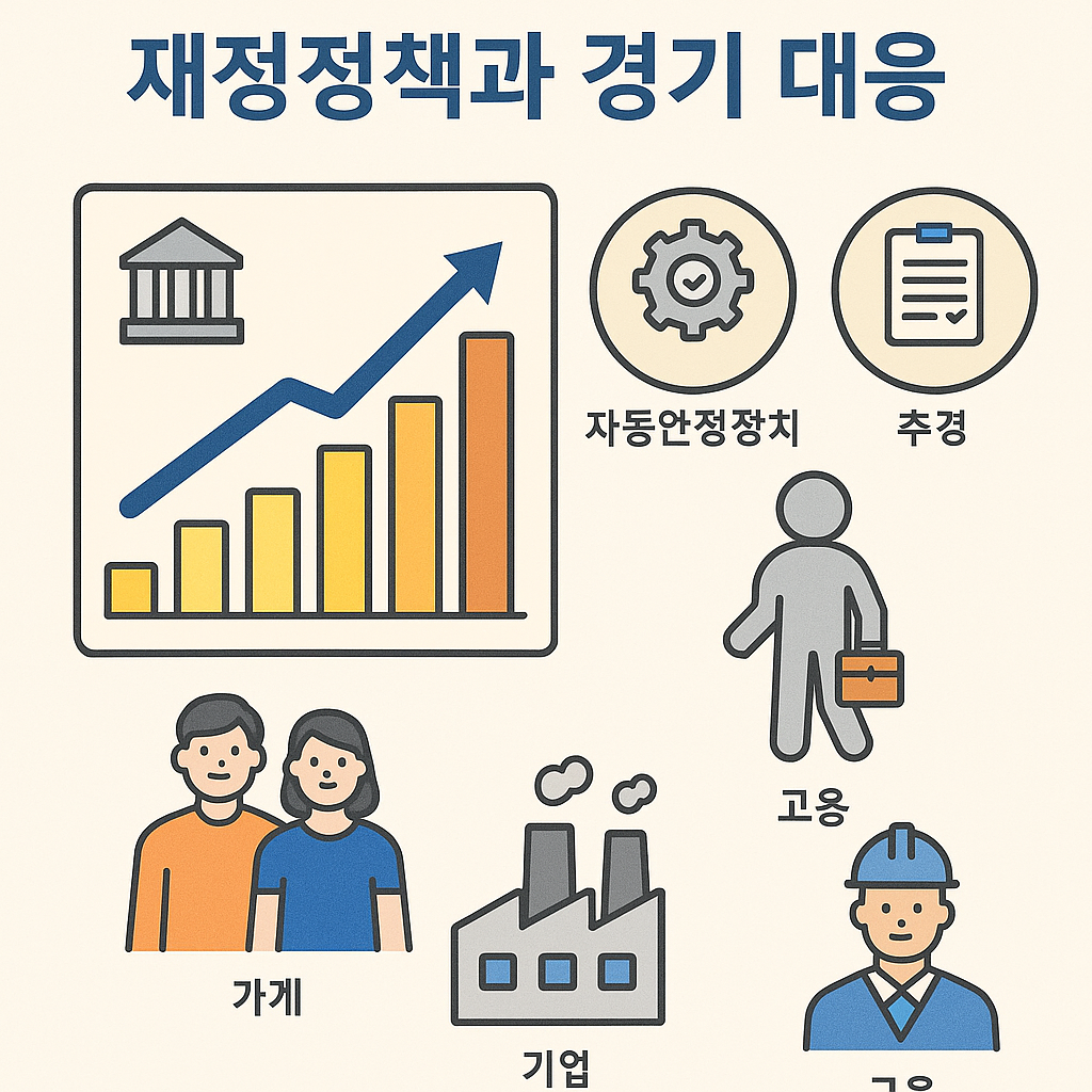 한국의 재정 정책과 경기 대응 관련 사진