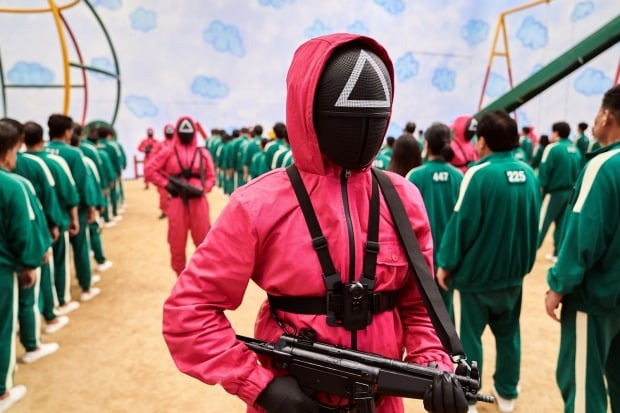 오징어게임 색깔의 상징성