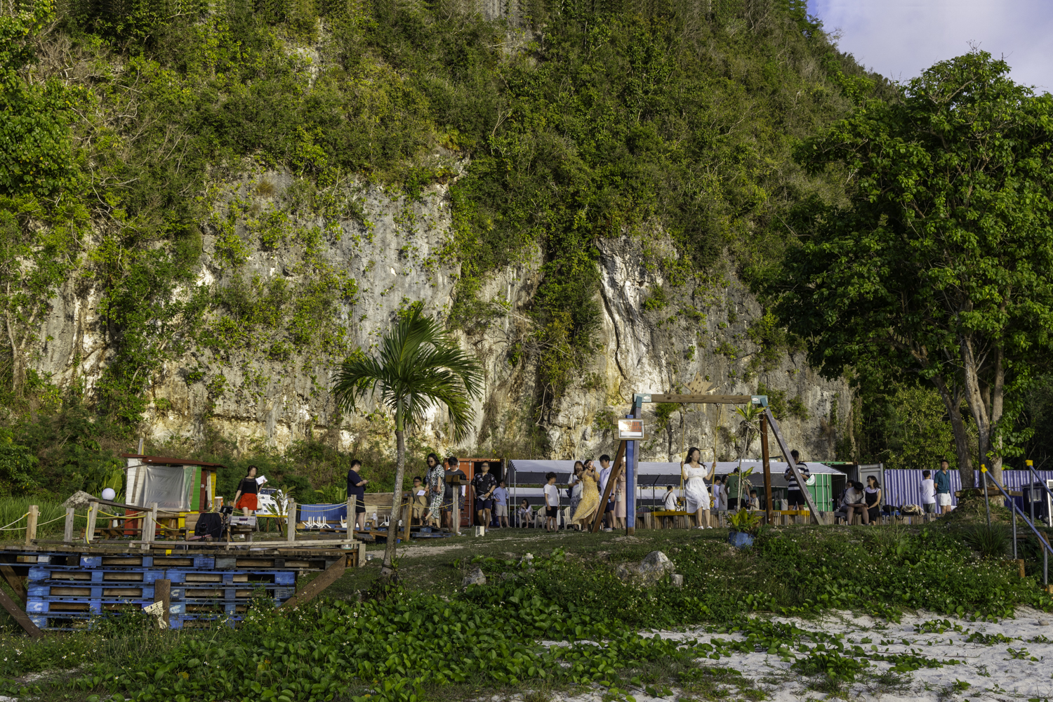 괌 탕기슨 비치 버섯바위