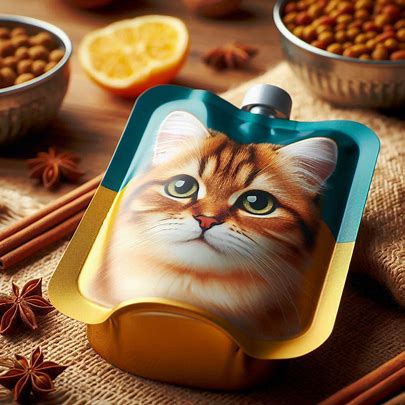 파우치 형태의 사료