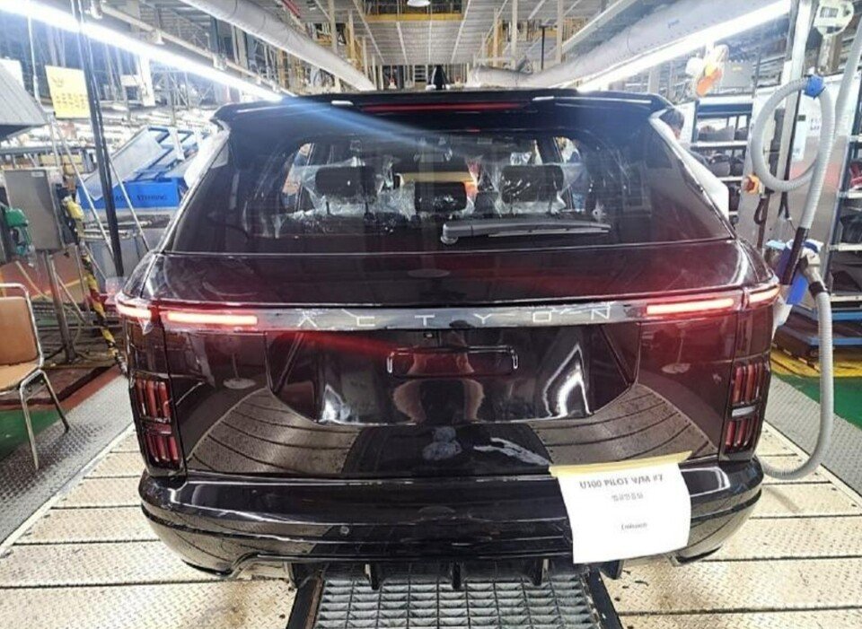 KGM 액티언 실물 유출샷