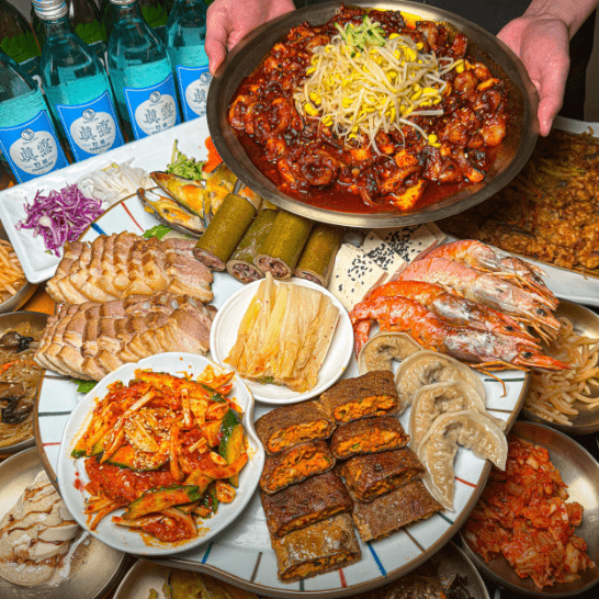 동촌유원지 맛집 "청담한상" 음식