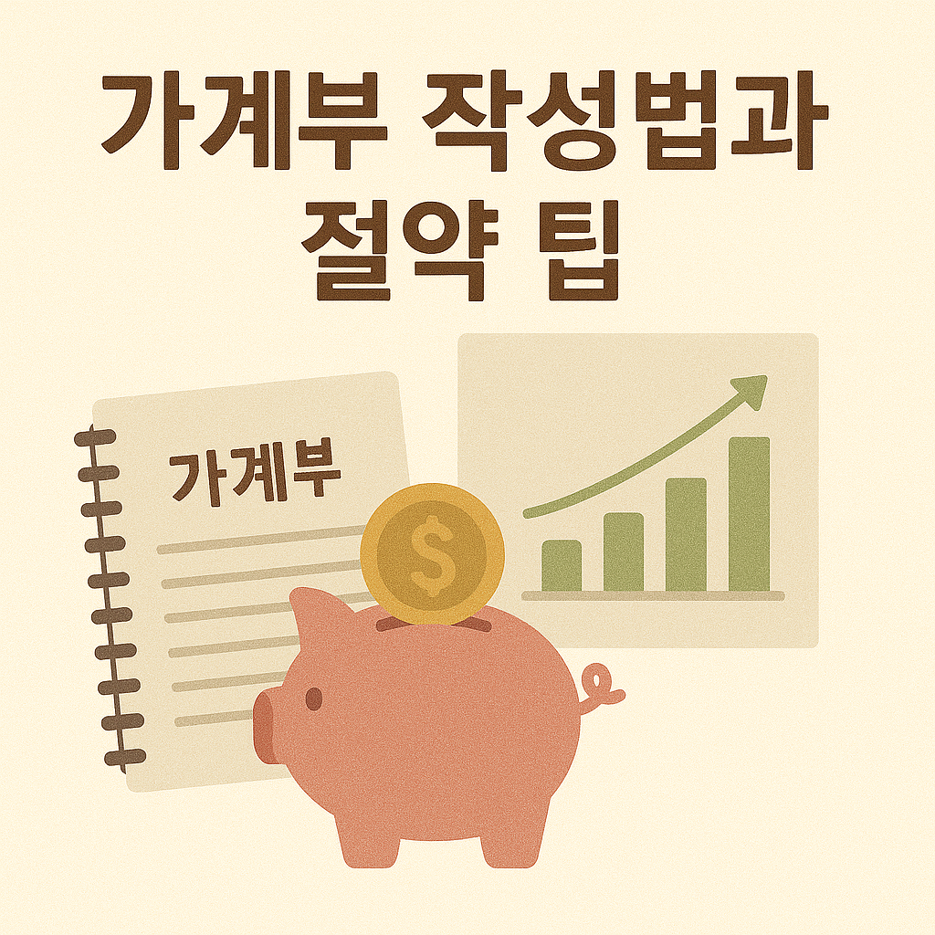 가계부 쓰는 습관으로 지출 관리하는 방법