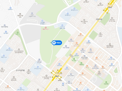 수원 영통 독침산 둘레길 위치